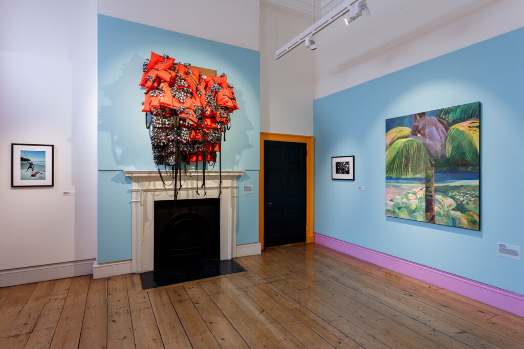 Installation views of Get Up, Stand Up Now at Somerset House