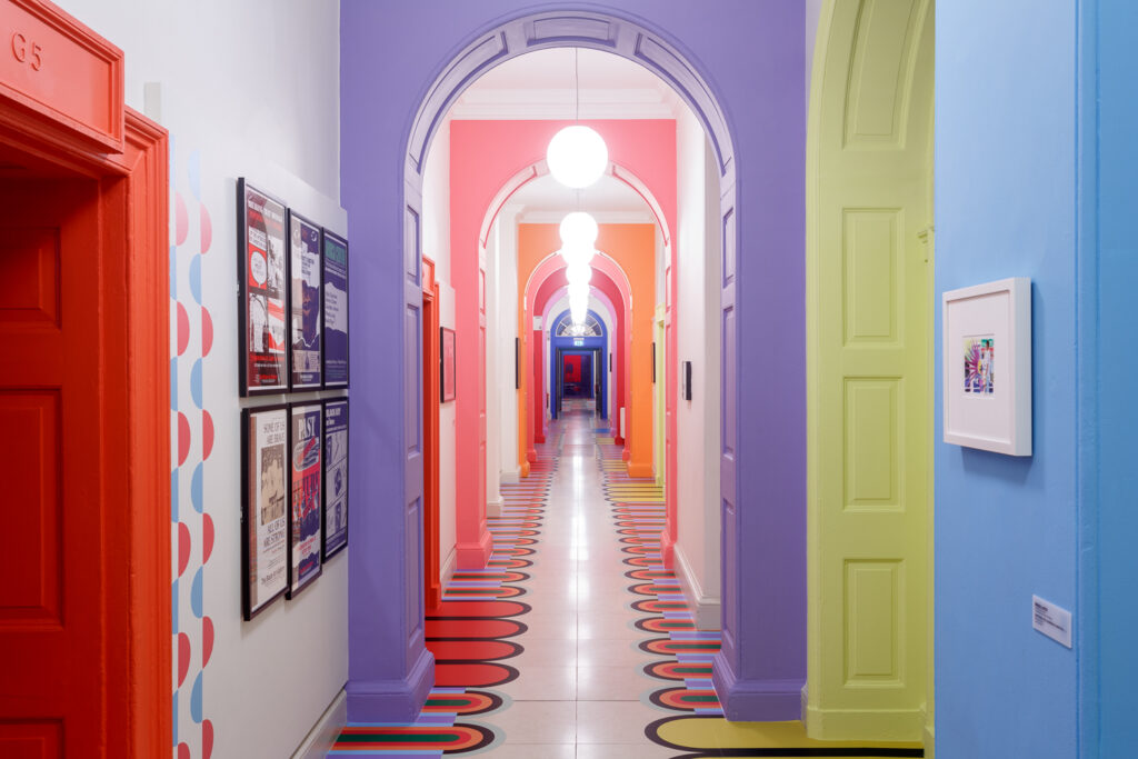 Installation views of Get Up, Stand Up Now at Somerset House
