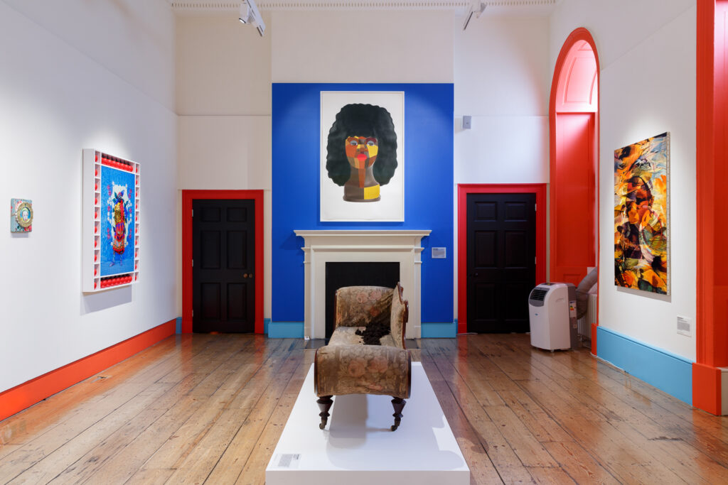 Installation views of Get Up, Stand Up Now at Somerset House
