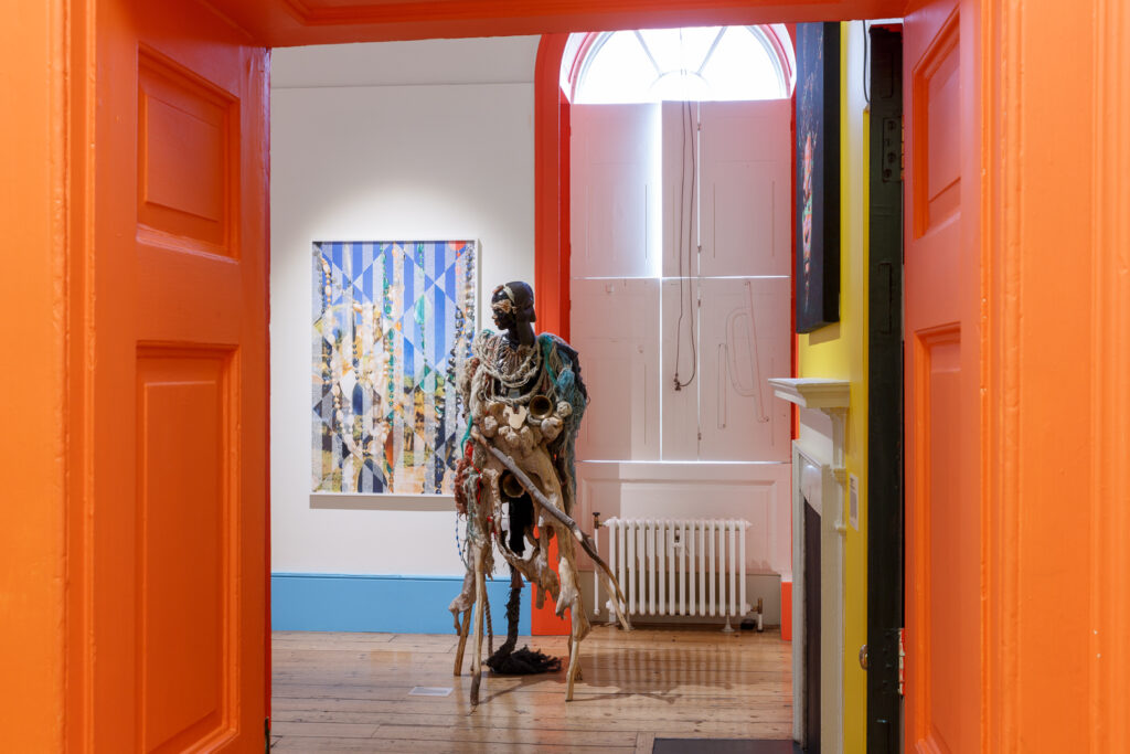 Installation views of Get Up, Stand Up Now at Somerset House