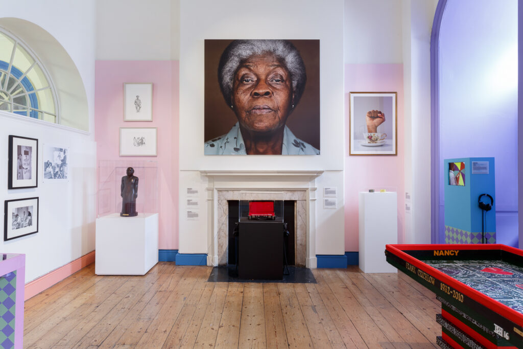Installation views of Get Up, Stand Up Now at Somerset House